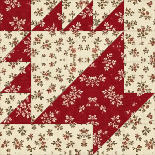 Basket quilt block