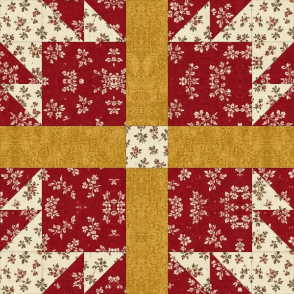 Bear Paw quilt block