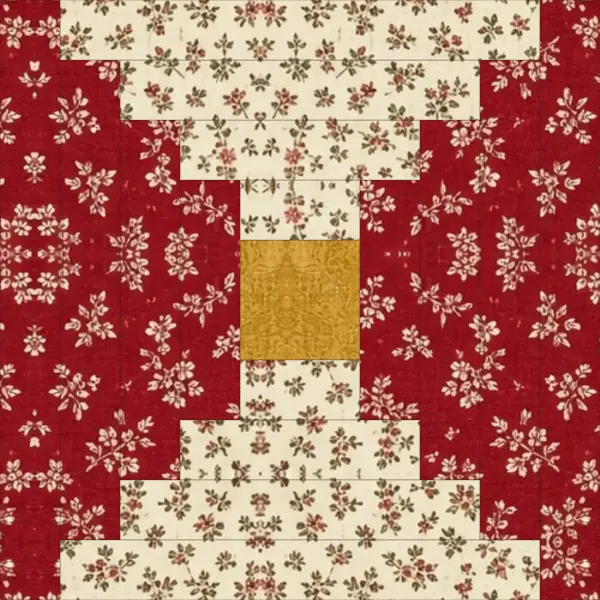 Courthouse Steps quilt block