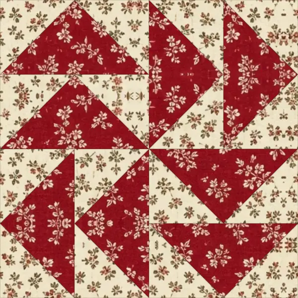 Dutchman's Puzzle quilt block
