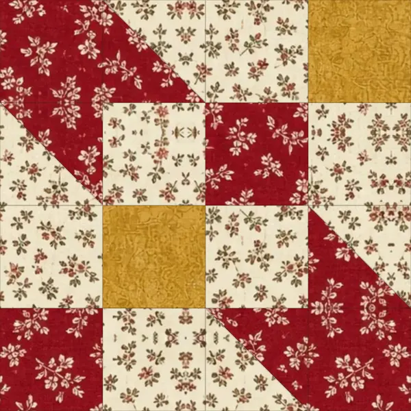 Road to Oklahoma quilt block