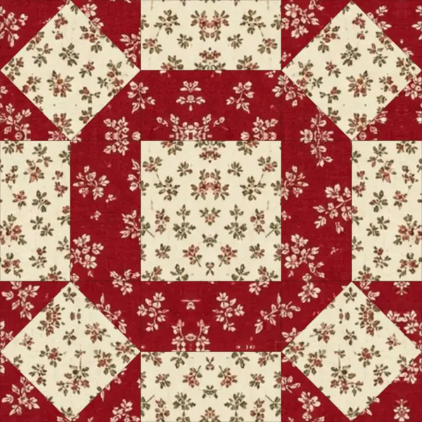 Rolling Stone quilt block
