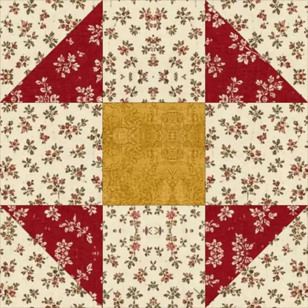 Shoofly quilt block