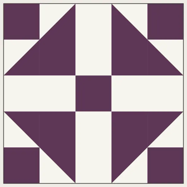 Grandmother's Choice barn quilt