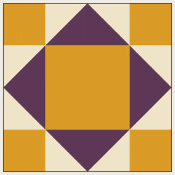 King's Crown barn quilt