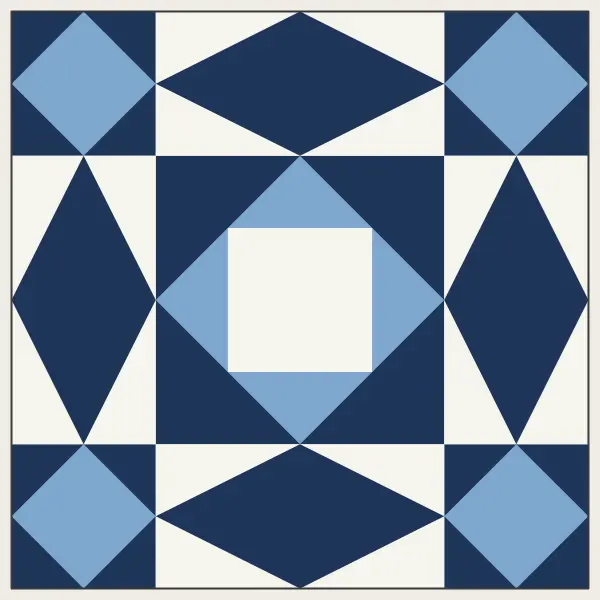 Storm at Sea barn quilt