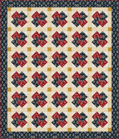 Card Trick quilt