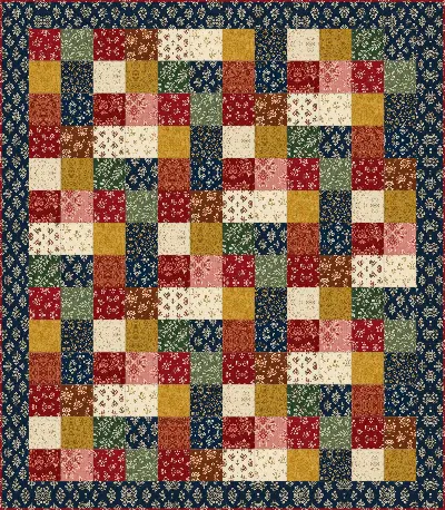 Charm Square quilt