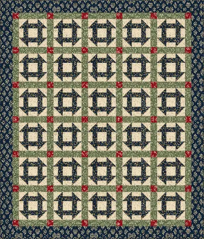 Churn Dash quilt