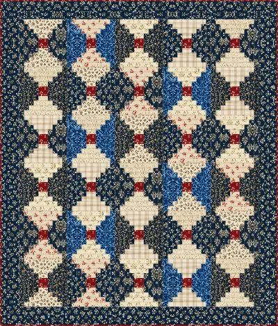 Courthouse Steps quilt