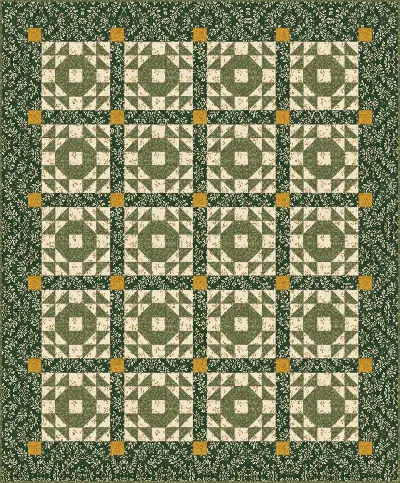 Crown of Thorns quilt
