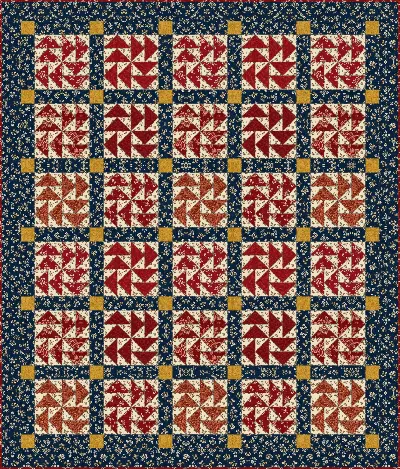 Dutchman's Puzzle quilt