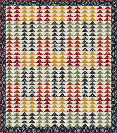 Flying Geese quilt