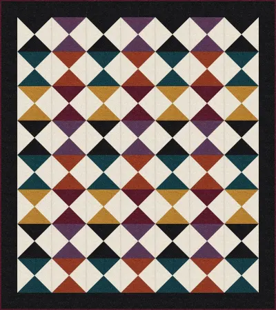 Hourglass quilt