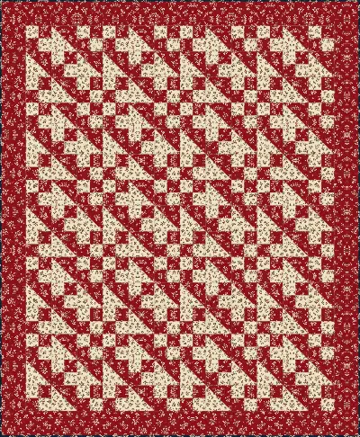 Jacob's Ladder quilt