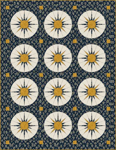 Mariner's Compass quilt