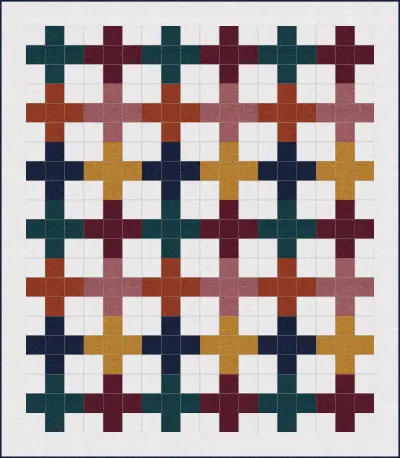Modern Plus quilt