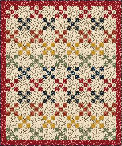 Nine Patch quilt