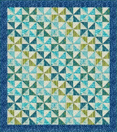 Pinwheel quilt