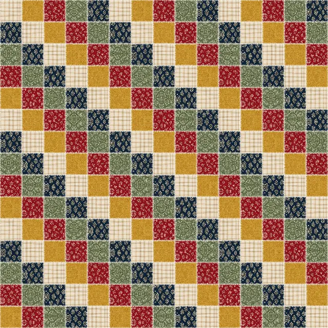 Rag quilt, king size, 106" × 106"