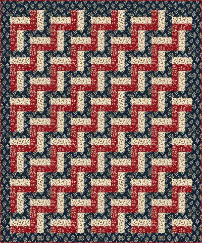 Rail Fence quilt