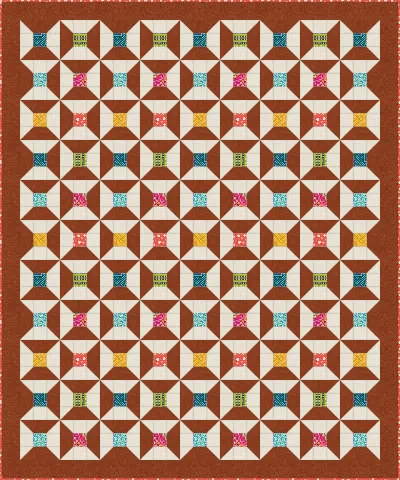 Spool quilt