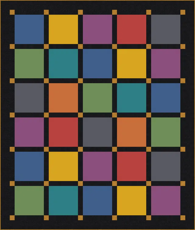 T-Shirt quilt, full size, 80" × 94"
