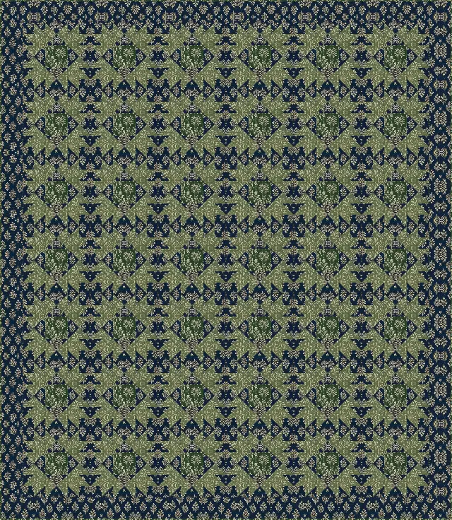 Union Square quilt, full size, 80" × 92"