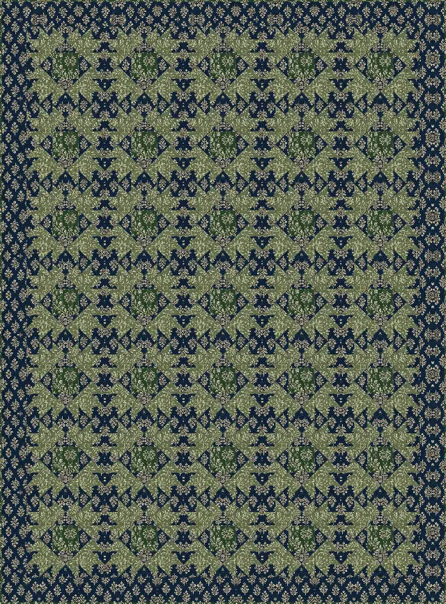 Union Square quilt, twin size, 68" × 92"