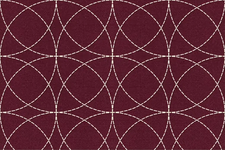 Orange peel quilting
