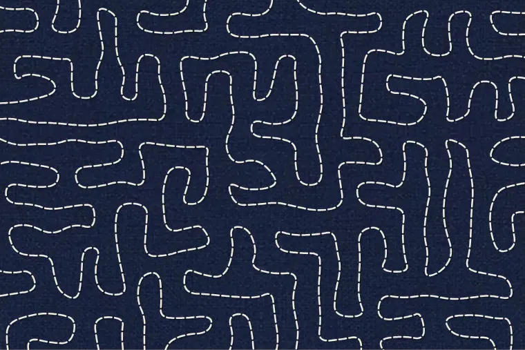 Stippling quilting