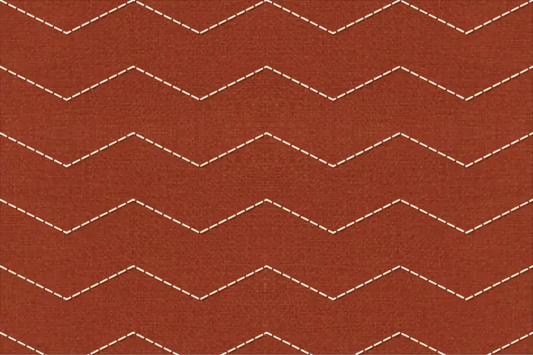 Zigzag quilting